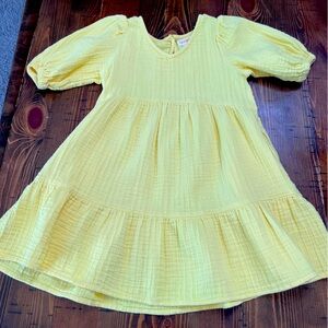 Beautiful Bright yellow summer dress